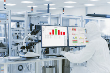 Engineer computer fab with charts Engineer computer fab with charts