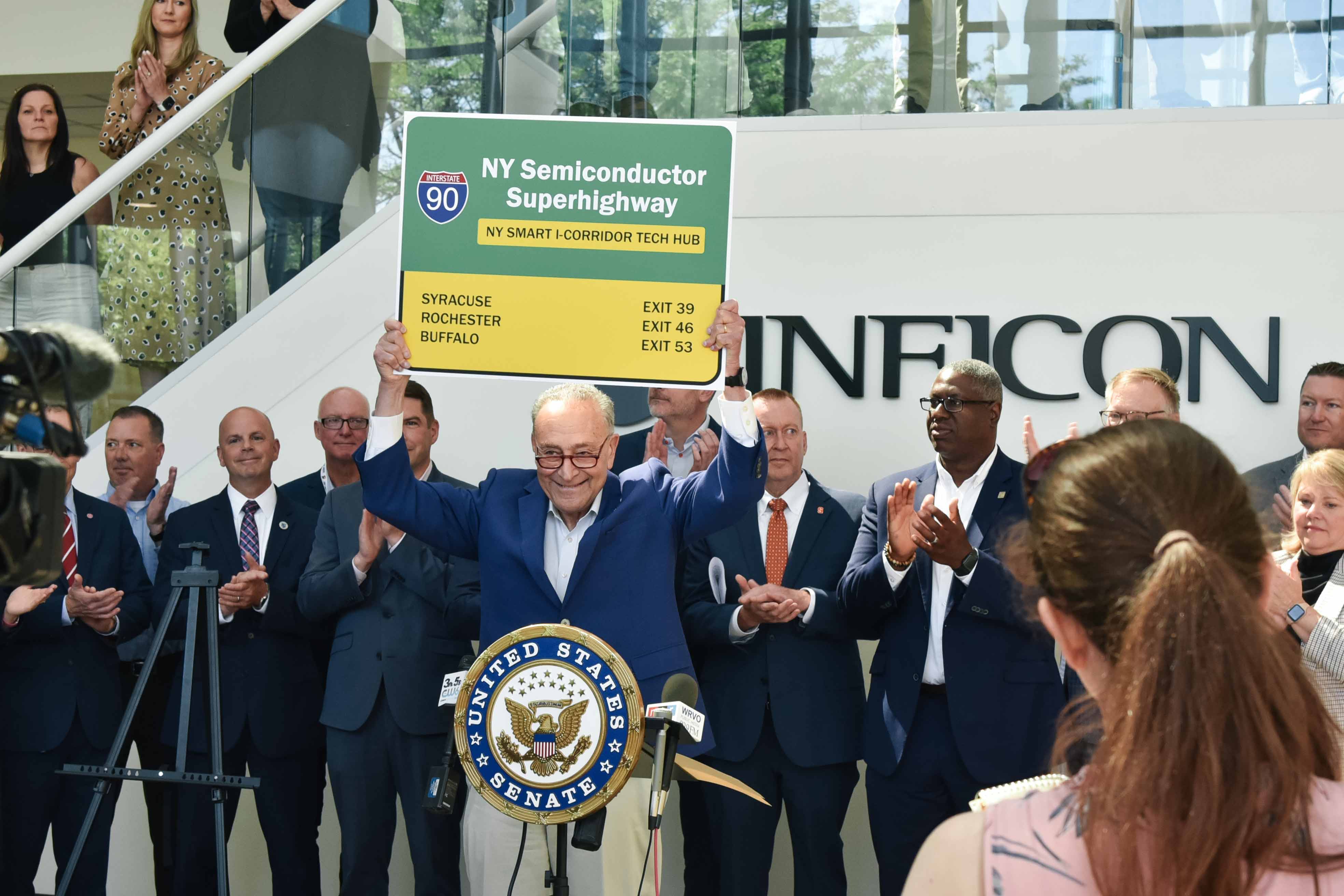 NY SMART I-Corridor Tech Hub Chuck Schumer