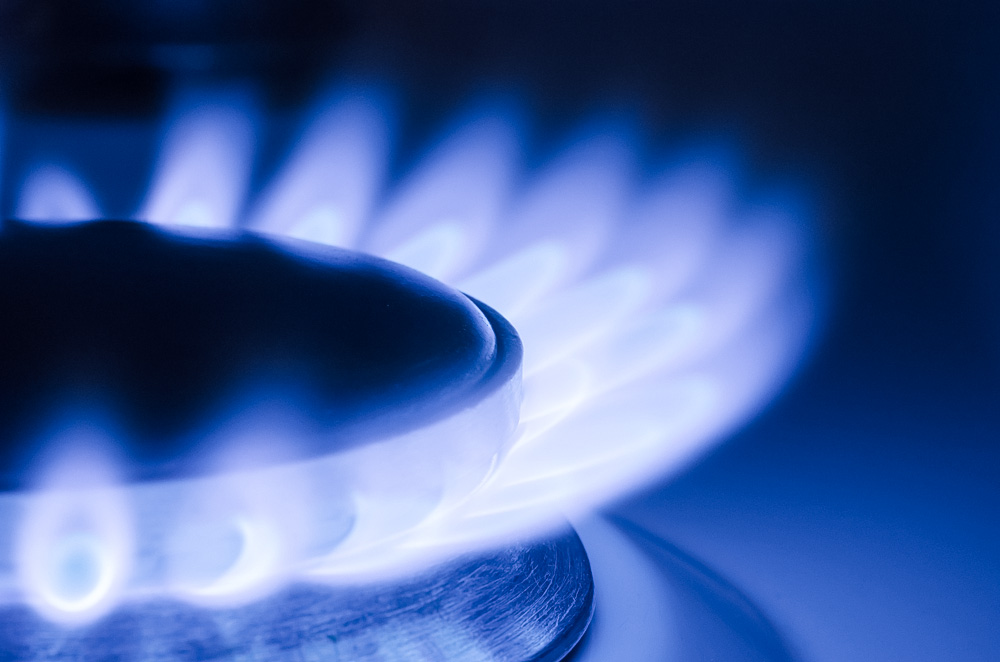 Natural gas as a heat source