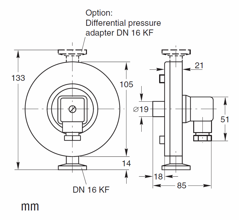 VSC150A Dimensions