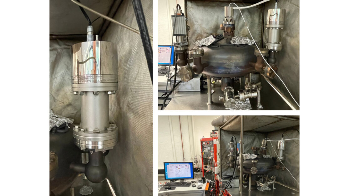 독일 쾰른에 위치한 Leybold GmbH의 DaKKS 진공 보정 실험실(레벨 2 보정)에 설치된 INFICON IRG080 IRG080 installed at Leybold GmbH, Cologne, Germany