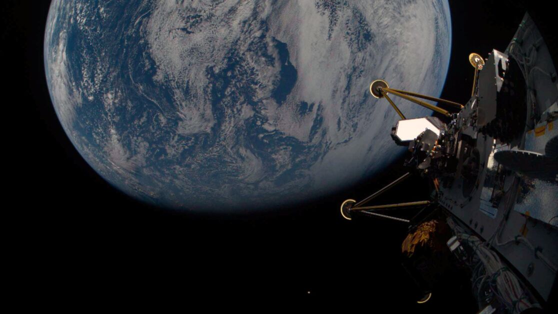 Photo courtesy of Intuitive Machines MPH MS in Earth Orbit