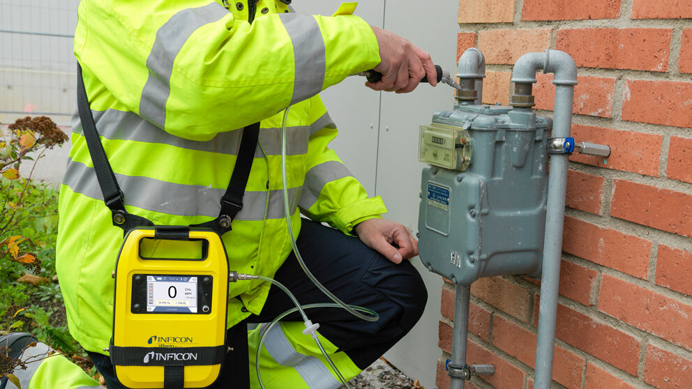 leak detection on gas meter