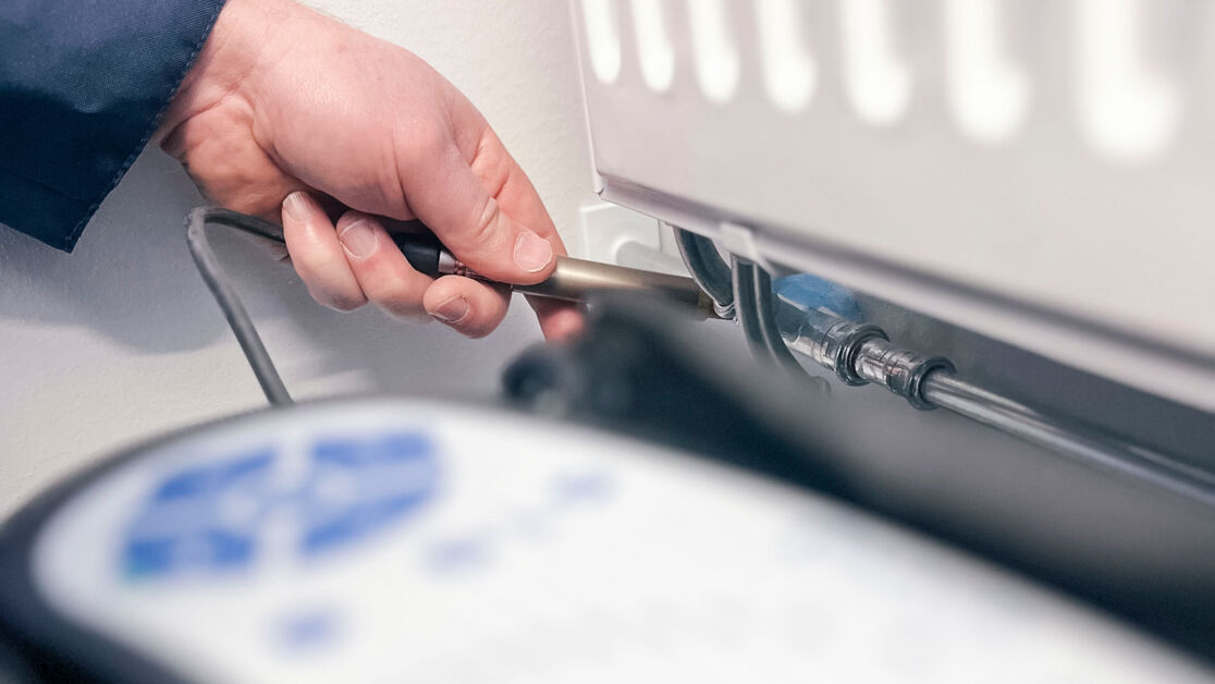 leak location on indoor piping