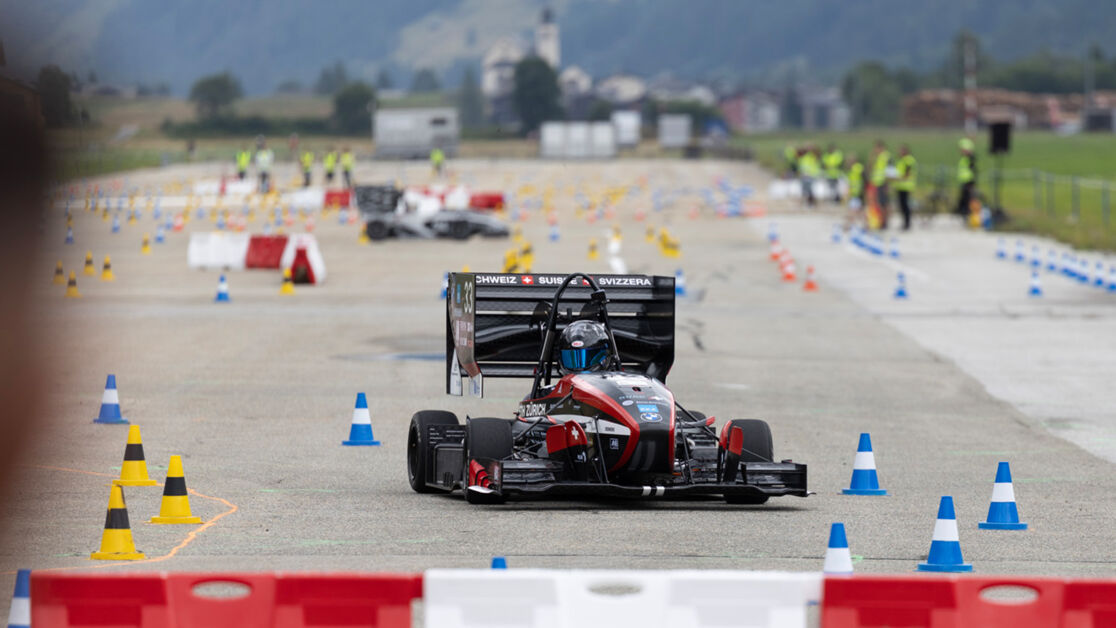 AMZ Racing during the Endurance Race AMZ Racing during the Endurance Race