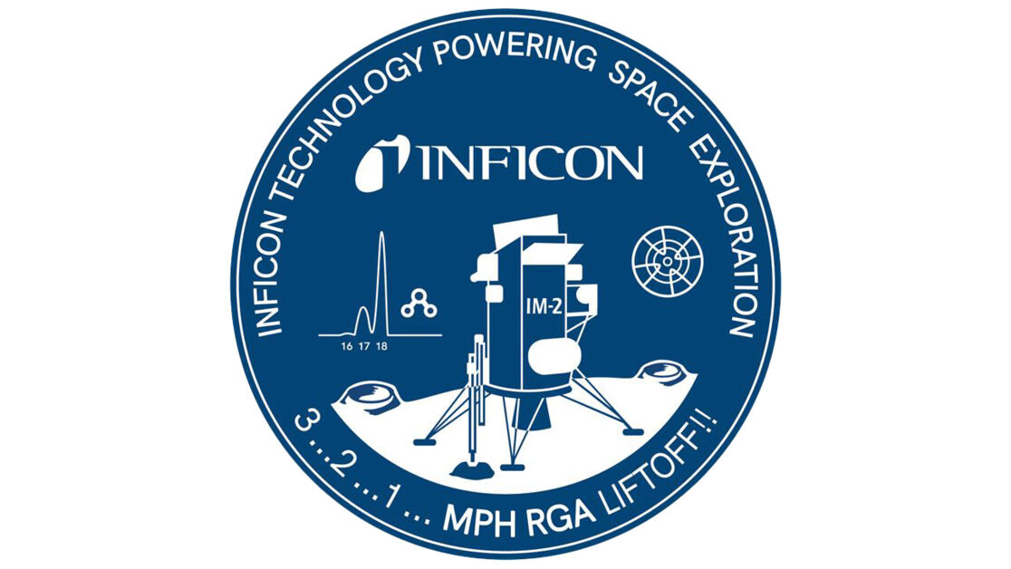 Patch designed by INFICON for the team Patch MPH RGA IM-2 Launch