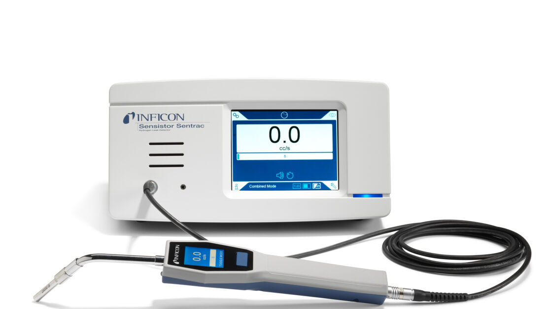Sensistor Sentrac Lecksuchgerät, Tischgerät Sentrac_landingpage_instrument_front