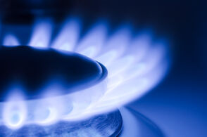Natural gas as a heat source