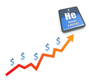 Rising helium cost Rising helium cost
