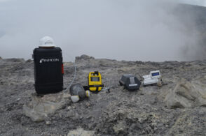 INFICON instruments on volcano
