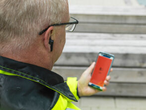 Echtzeit-Messungen auf dem Telefon mit der IRwin Check-In App IRwin App map1