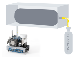 Carbon fiber composite tank testing with LDS3000 