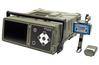 HAPSITE CDT chemical identification system with remote sample collector and cartridge