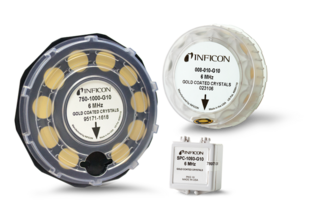Photo depicting INFICON quartz crystal products