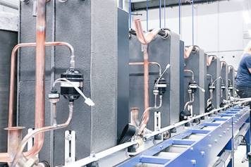 HVAC production line