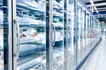 Commercial refrigeration units