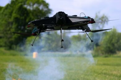Drone in Flight