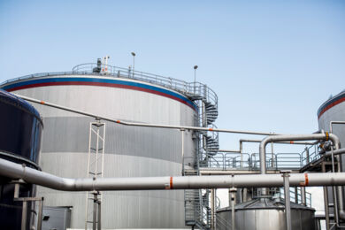 Biogas production facility