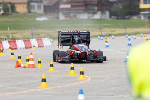 AMZ Racing Car Nera during the race AMZ Racing Car Nera during the race