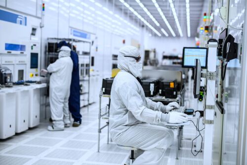 Technician Using Semi Software