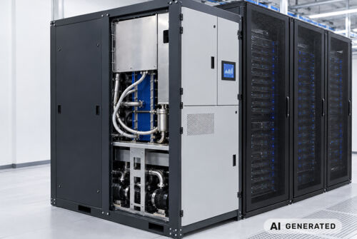 CDU in modern data hall