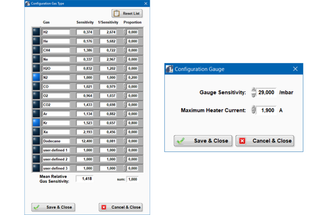 IRC081 User Interface Full Gauge Configuration