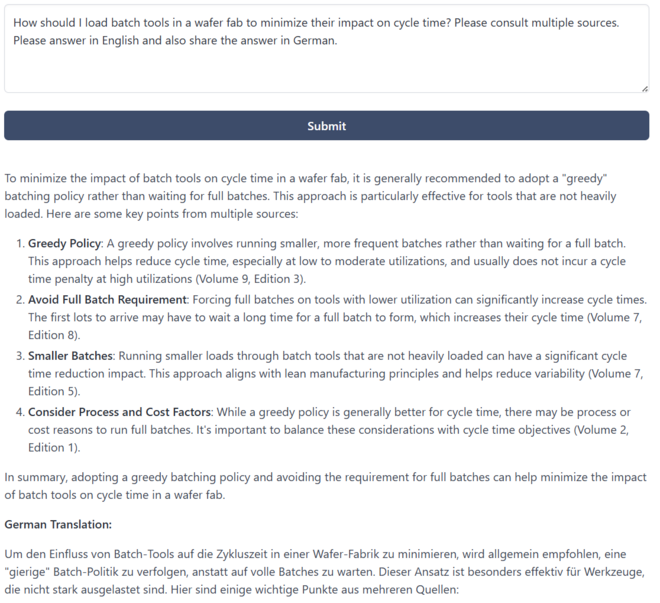 ドイツ語の質問に答えるAskJenチャットエンジンの例(その1/その2)。 ドイツ語の質問に答えるAskJenチャットエンジンの例(その1/その2)。