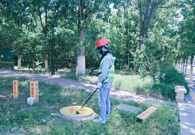 IRwin for leak inspection of the field in China