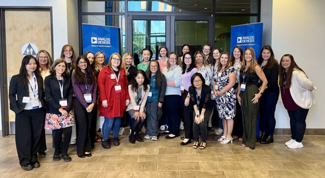 Full group of attendees at the Women of the FOA breakfast meeting at Analog Devices in Beaverton, OR Full group of attendees at the Women of the FOA breakfast meeting at Analog Devices in Beaverton, OR